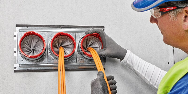 DX 5 F8, DX 5 F8, deflection head, track fastening to ceiling, interior finishing, X-U concrete nail