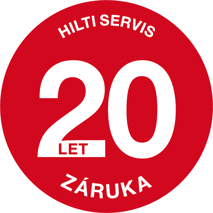 20 let záruka na výrobní vady