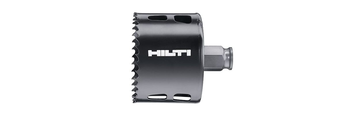 „Hilti MultiCut“ karūnos grąžtas, skirtas įvairių medžiagų gręžimui.