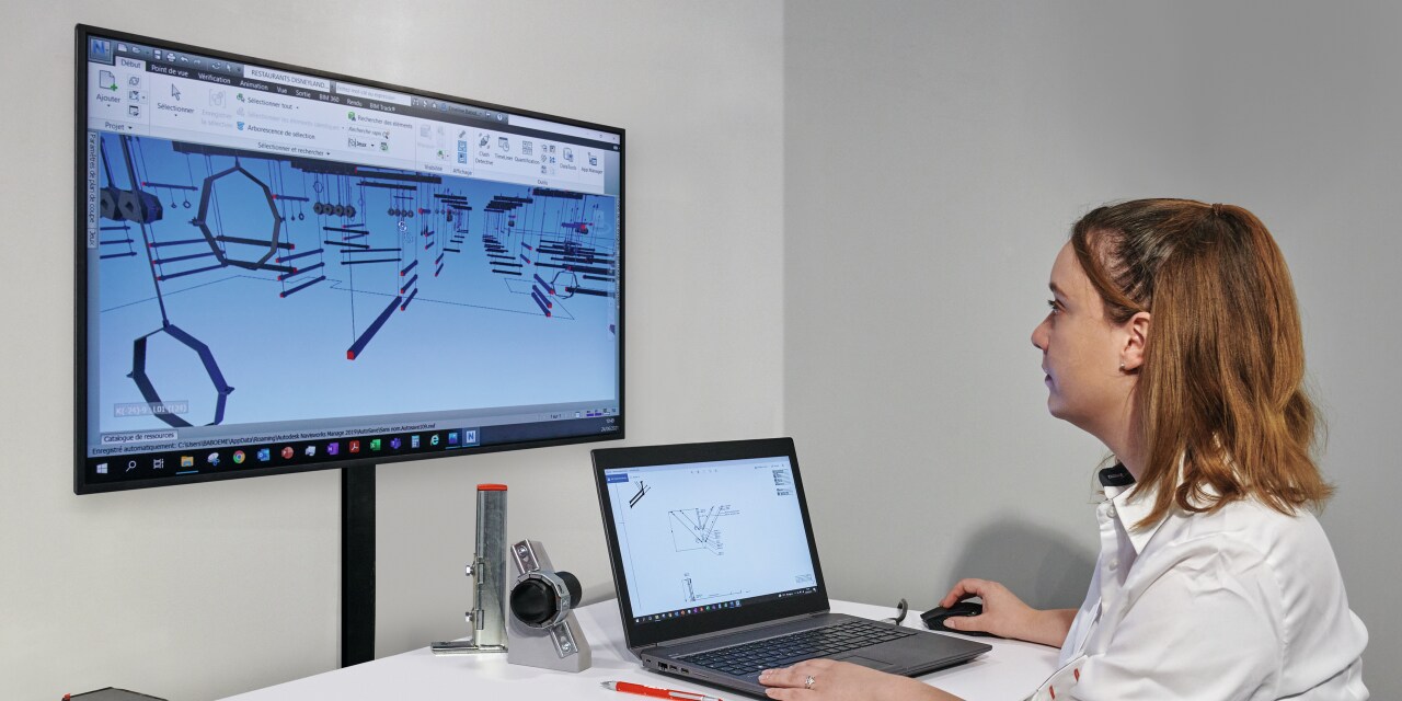 BIM naudojamas siekiant išvengti vamzdžių ir kabelių susidūrimų statybvietėse