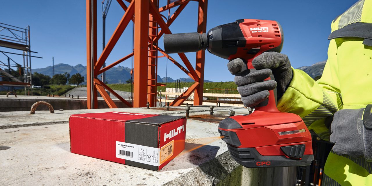 HST3 stud anchor, KB-TZ stud anchor, cordless impact wrench, adaptive torque module, compact battery, long socket