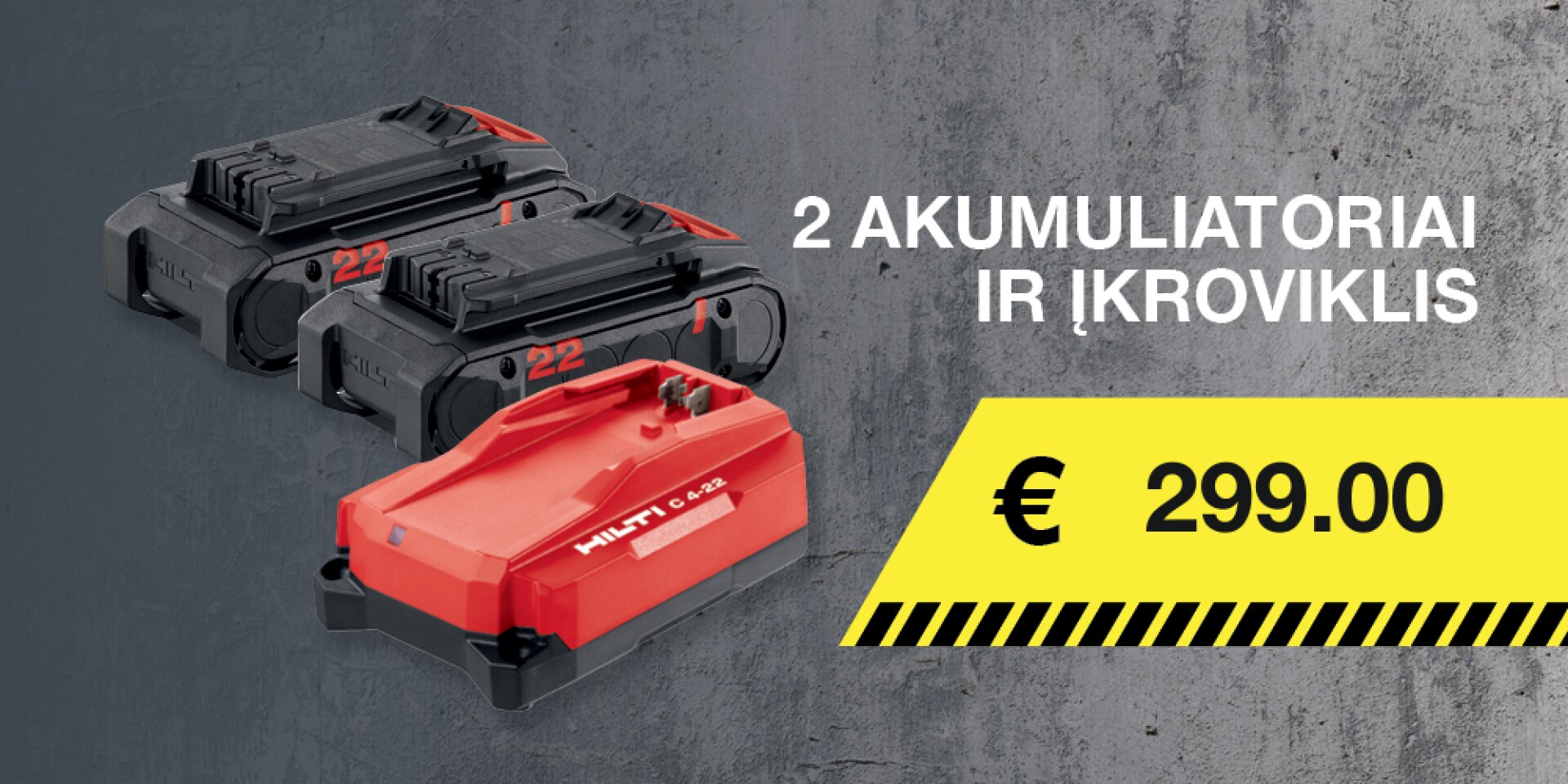 Hilti lagaminai