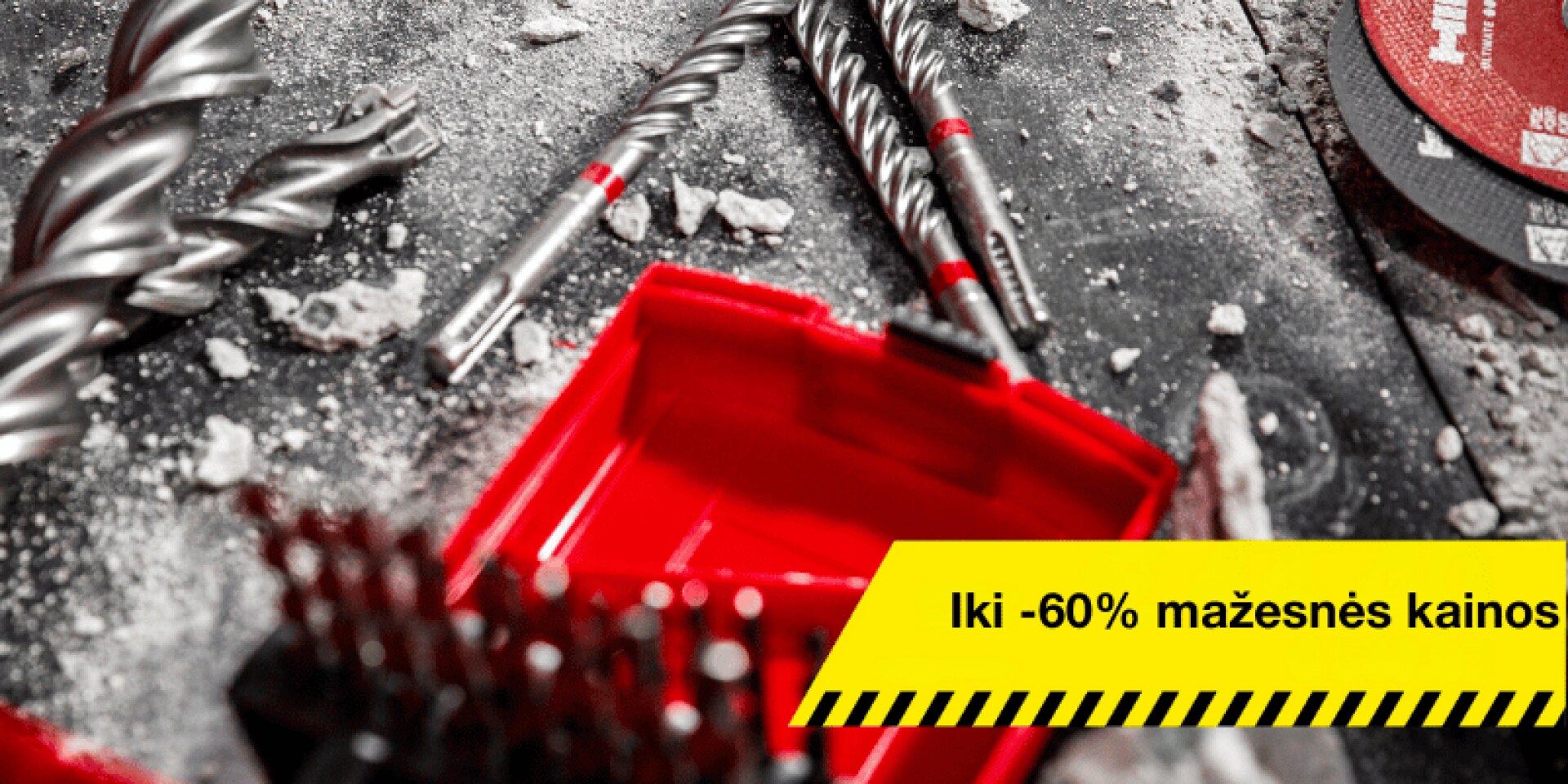 Nuolaidos sunaudojamoms medžiagoms ir priedams