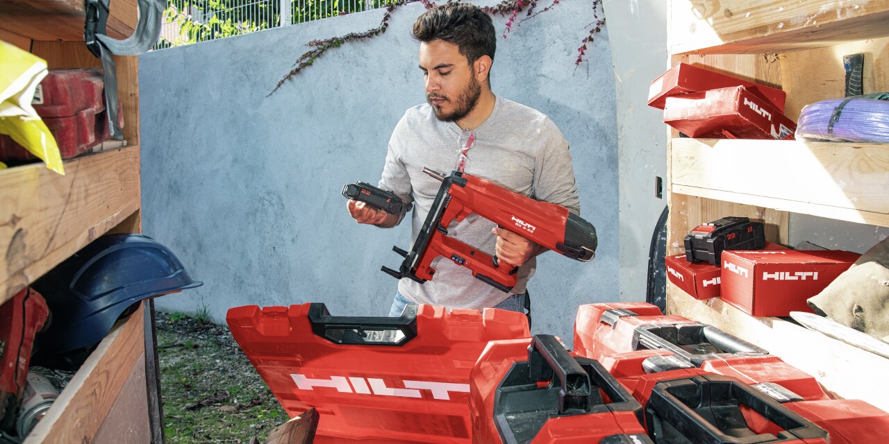 Hilti įrankių parko valdymas