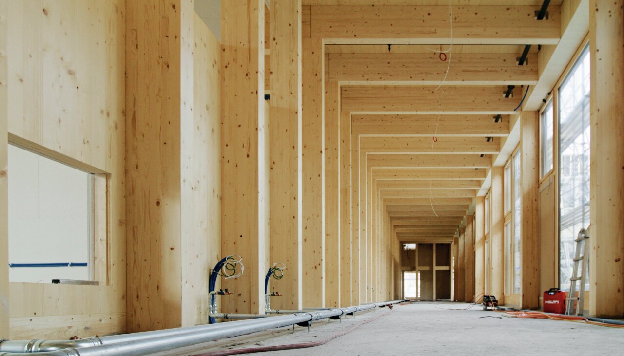 No koka izgatavota konstrukcija