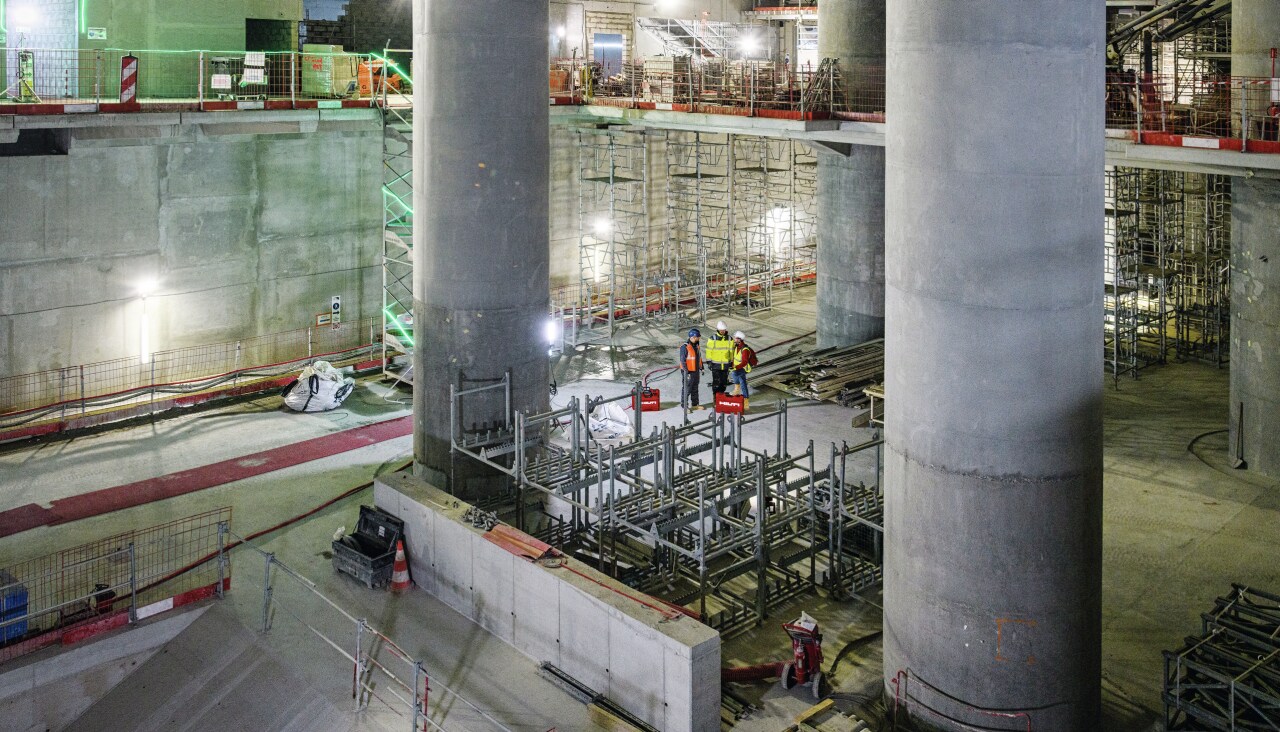 Hilti komanda strādā kopā būvlaukumā, lai samazinātu būvniecības projektu oglekļa dioksīda emisijas