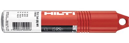 Hilti TE-C SDS Plus urbi, kas paredzēts metrisko caurumu veidošanai betonā un citos būvmateriālos.