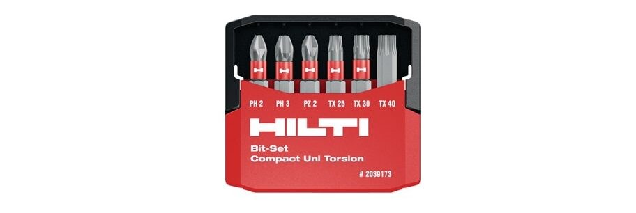 S-BS (T) uzgaļu komplekti ar vērpes amortizāciju