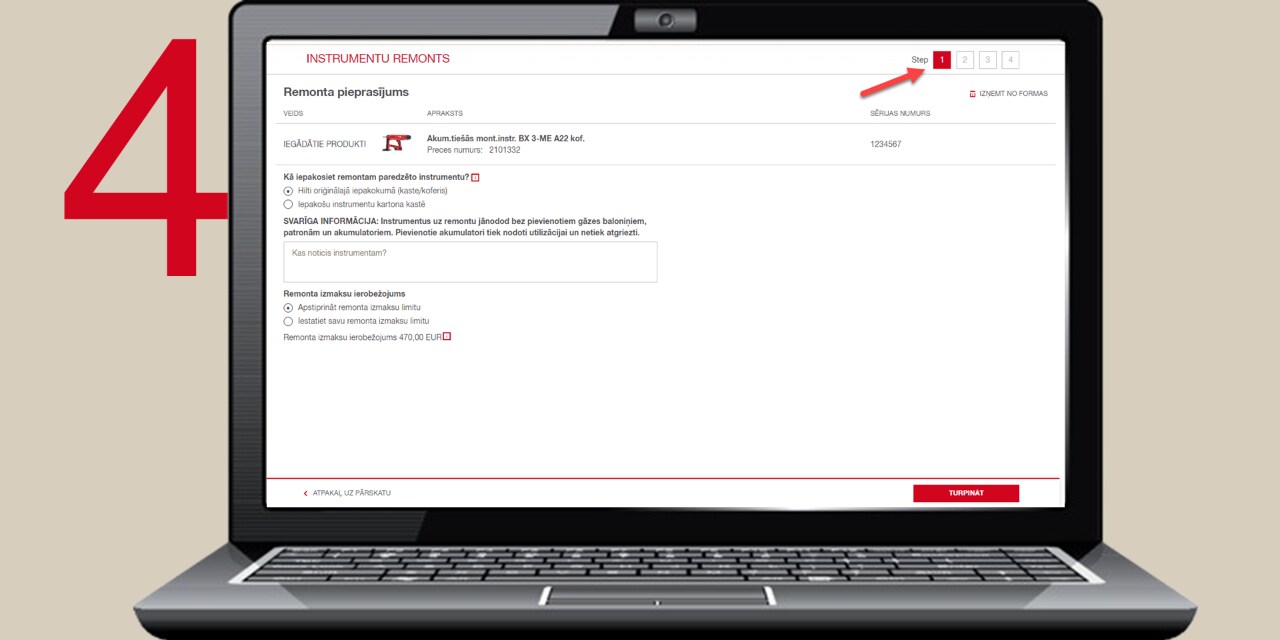 HSS-Co urbju komplekts, kas iekļauts Hilti īpašajā piedāvājumā.