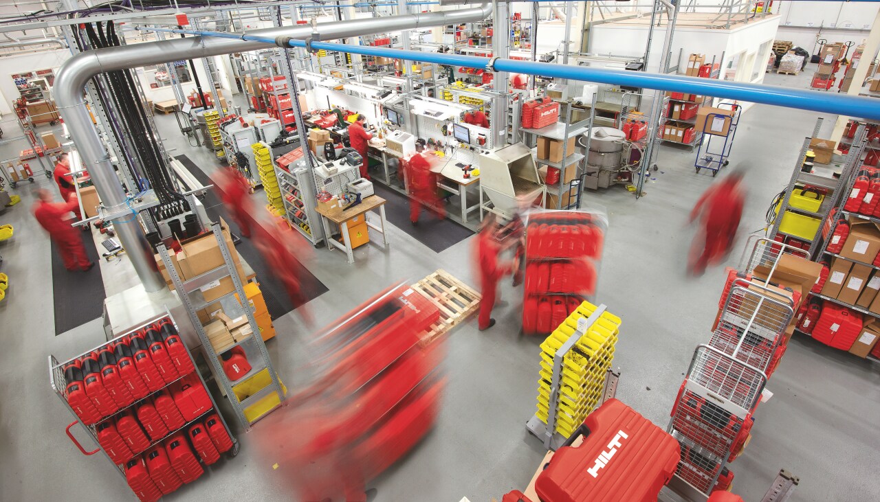 Hilti servis - rýchly, spoľahlivý a jednoduchý