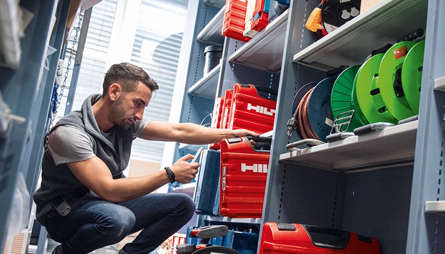 ON!Track works using rugged barcode and Bluetooth tags on your equipment that communicate with cloud-based asset management software that runs on mobile or desktop devices.