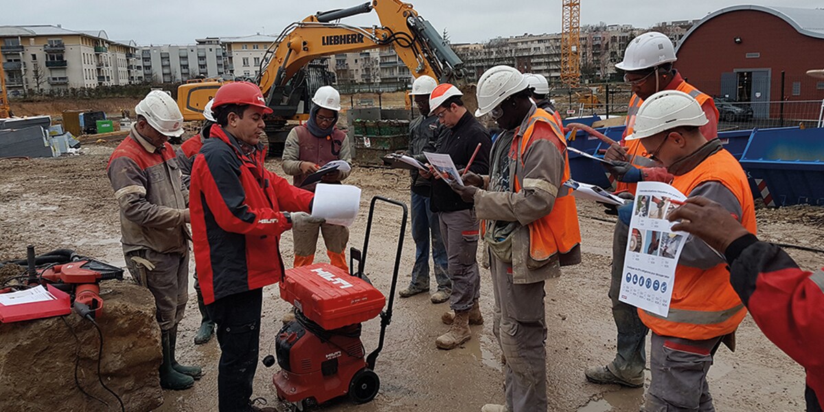 Hilti et Eiffage IDF1