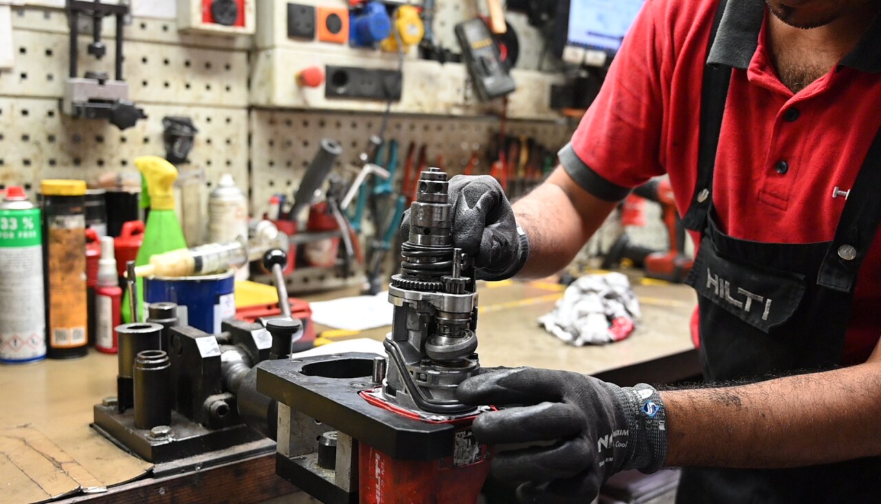 réparation machine Hilti