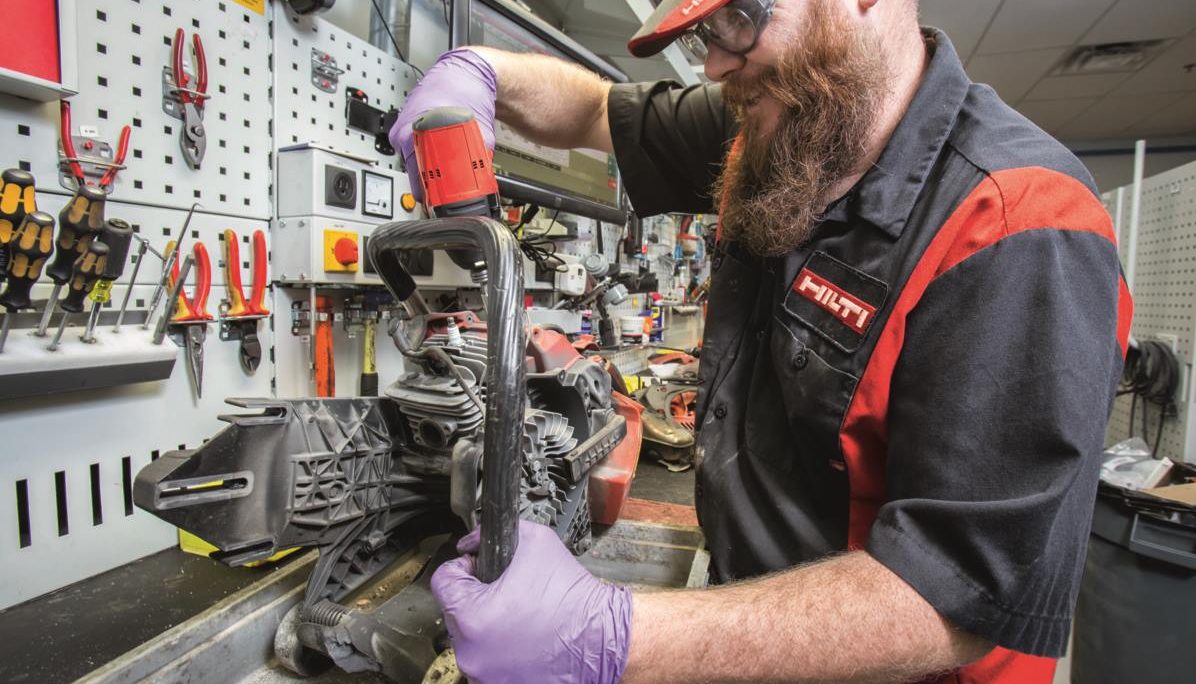 Worker repairing tools