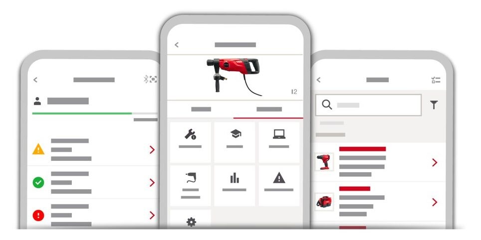 track tools on the go with the ON!Track app