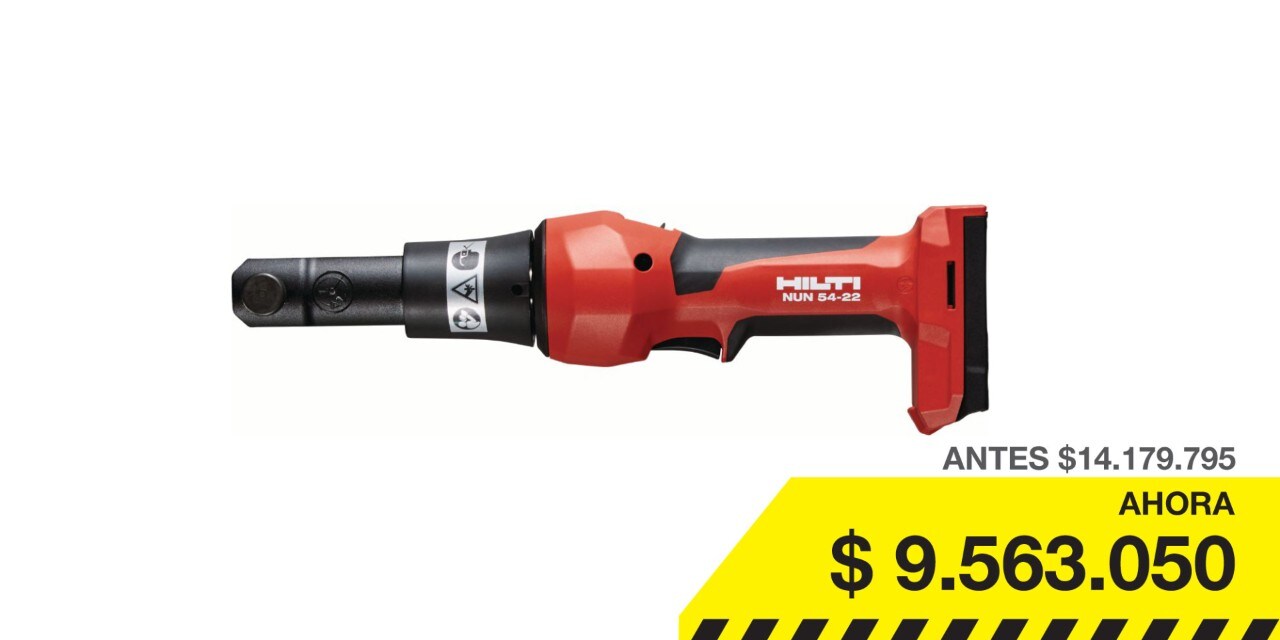 Crimpadora y cortadora de cables 6T a batería NUN 54-22