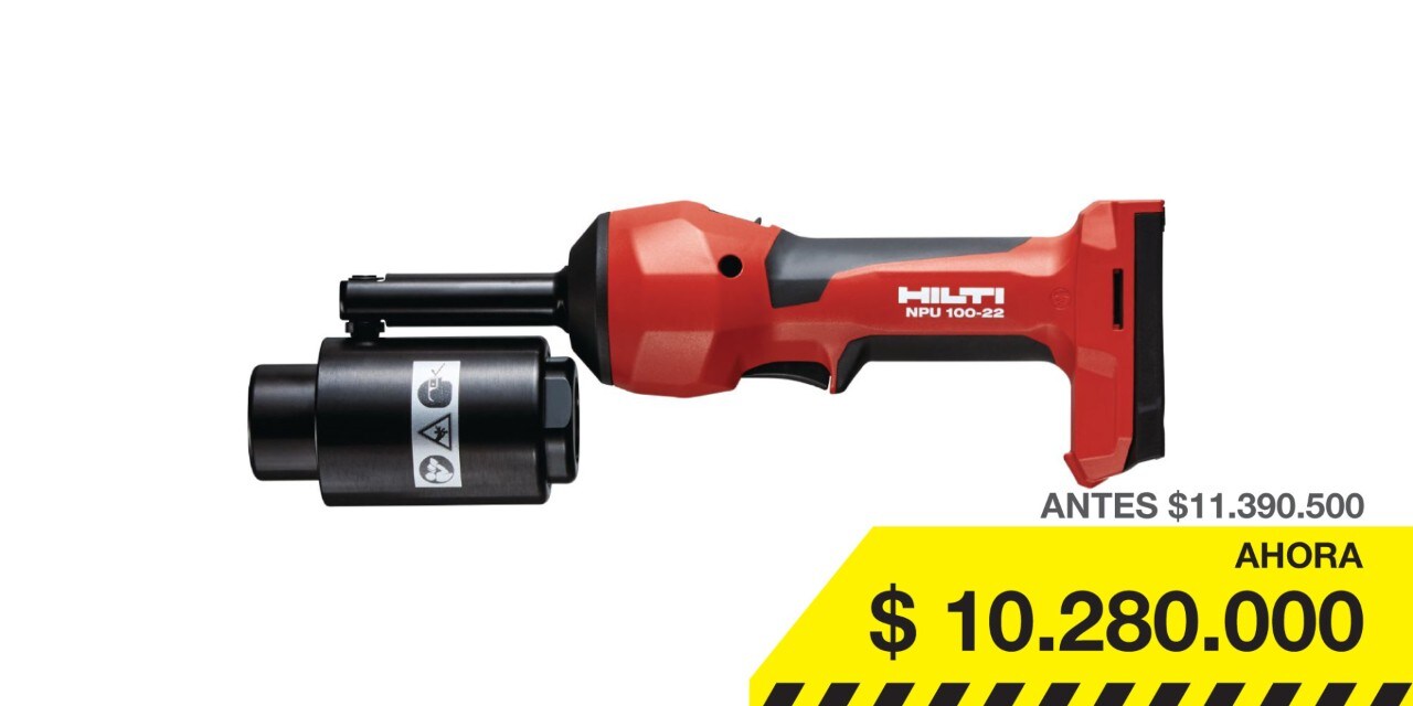 Herramienta de punzón a batería NPU 100-22