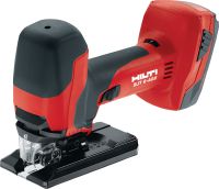 SJT 6-A22 Cordless jig saw Powerful 22V cordless jig saw with barrel T-grip for curved cuts above or below the work surface
