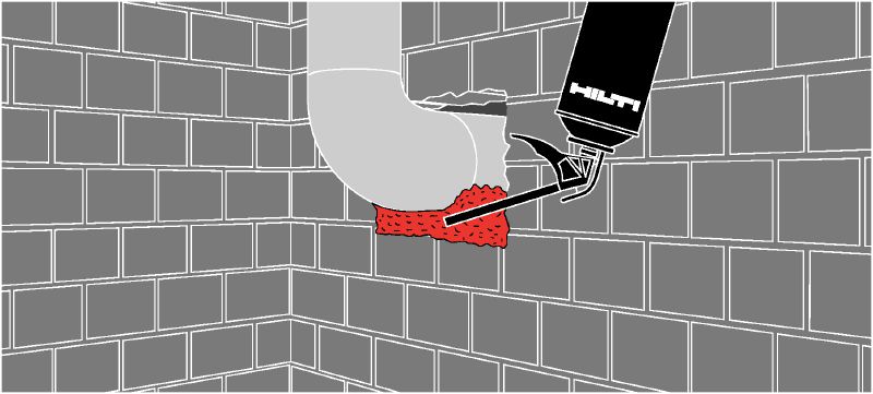 CF 116 insulating foam sealant Re-usable nozzle foam ideal for sealing, filling and insulating gaps and cracks Applications 1