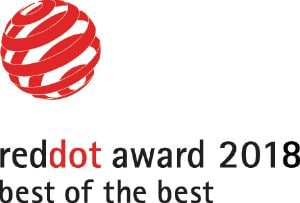                This product has been awarded the “Best of the Best Interface Design” Red Dot Award.            
