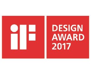                This product has been awarded the IF Design Award.            