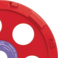 SPX Epoxy diamond cup wheel (for DG 150) Ultimate diamond cup wheel for the DG 150 diamond grinder – for removing thick coatings such as epoxy