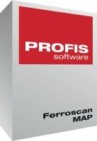 PROFIS Ferroscan MAP PC software for analysing scan data and exporting to CAD software