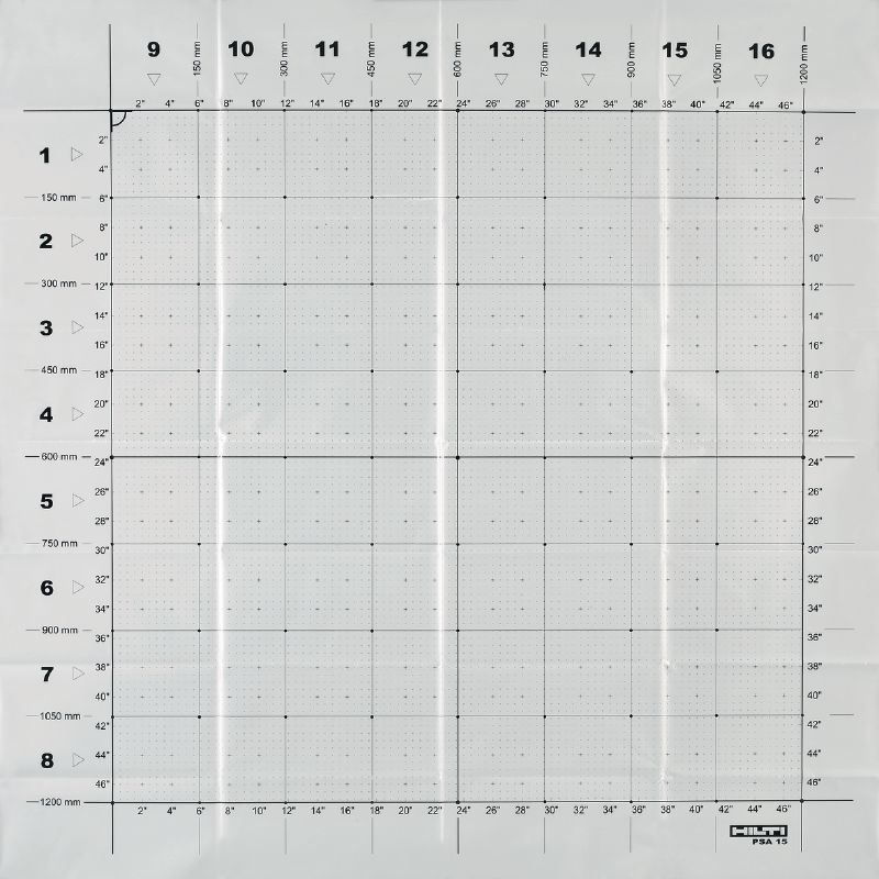 Reference grid PSA 14 