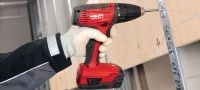 SFC 22-A Cordless drill driver Compact cordless 22V drill driver operated by Li-ion battery with 13 mm keyless chuck for light- and medium-duty applications Applications 2