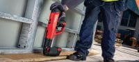 DX 6 MX Powder-actuated nailer with magazine Fully automatic powder-actuated nailer with magazine for fastening collated nails Applications 1