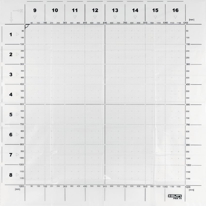 Reference grid PSA 14 