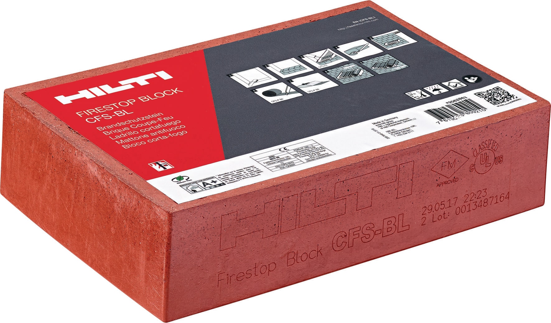 CFS-BL firestop block - Firestop blocks, plugs, or cushions - Hilti New ...